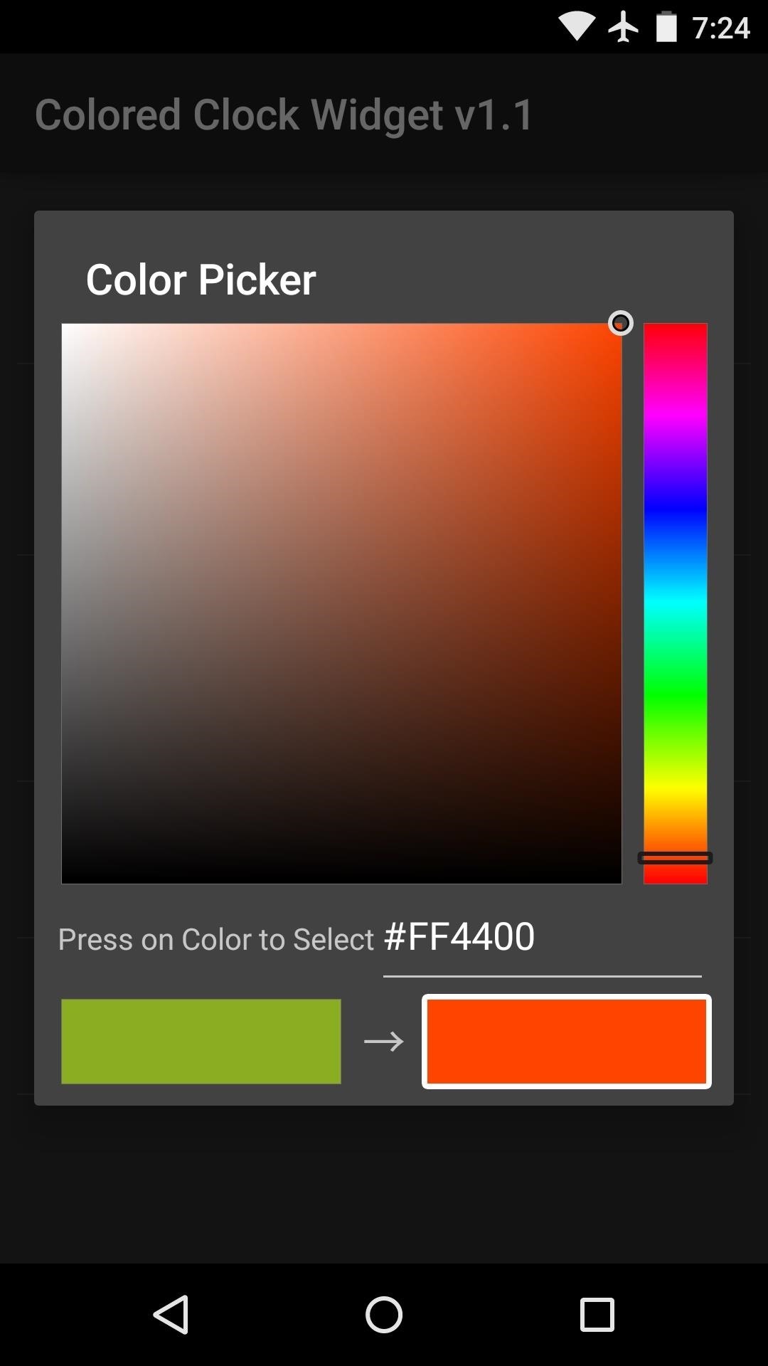 How to Change the Color of Android's Clock Widget