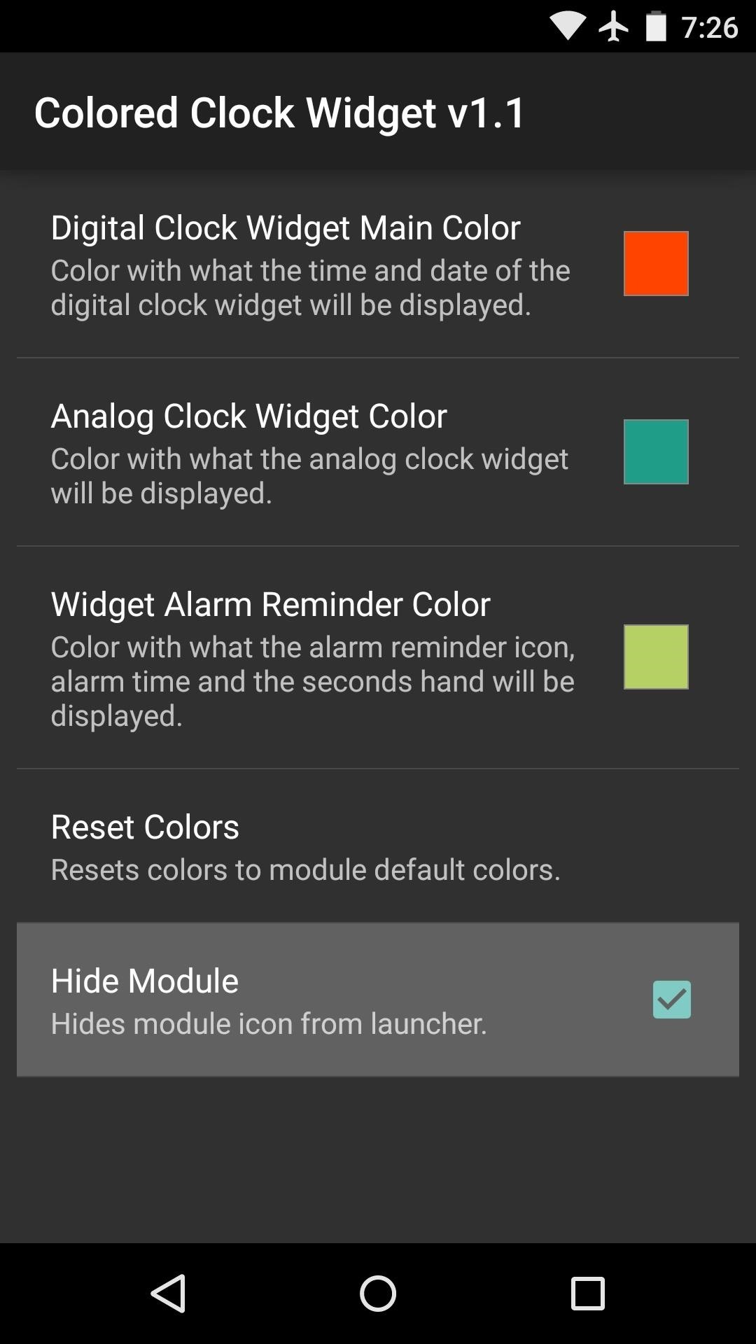 How to Change the Color of Android's Clock Widget