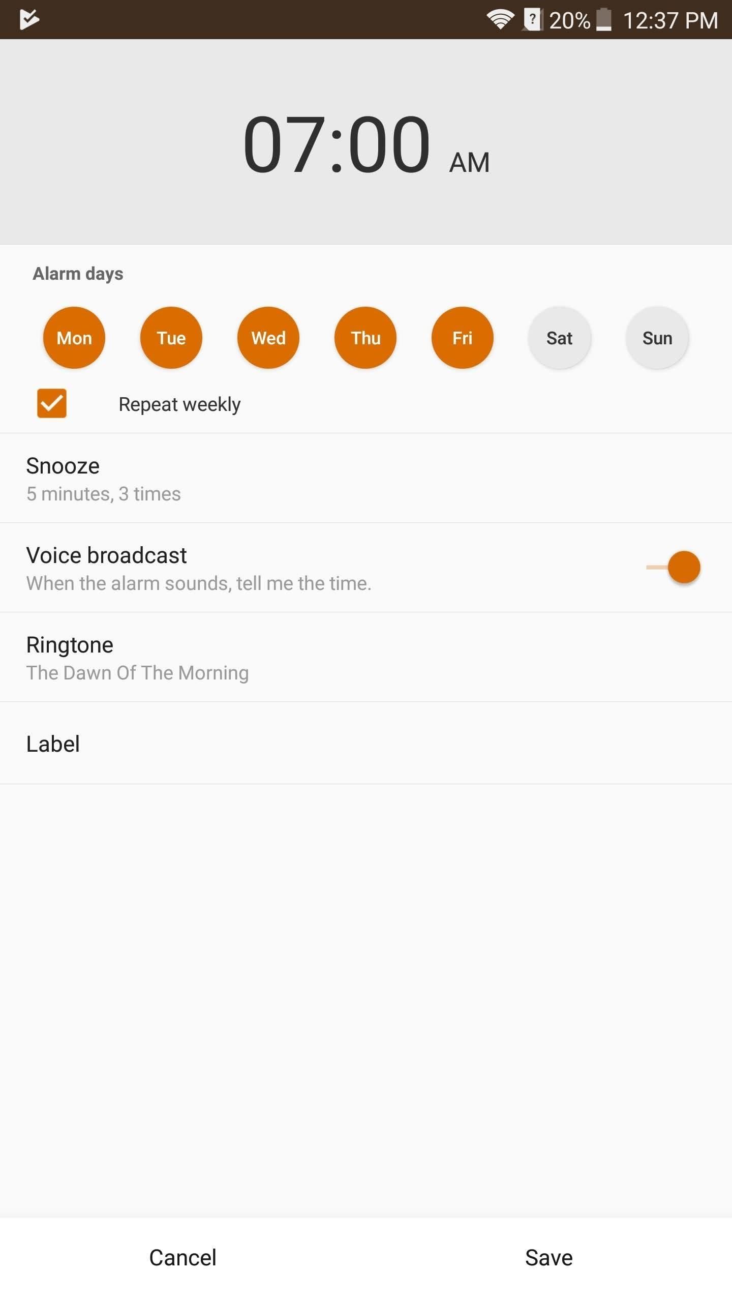 How to Change the Default Snooze Time for Your Alarm on Any Android