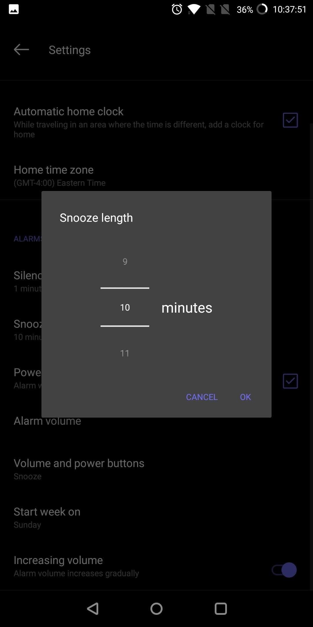 How to Change the Default Snooze Time for Your Alarm on Any Android