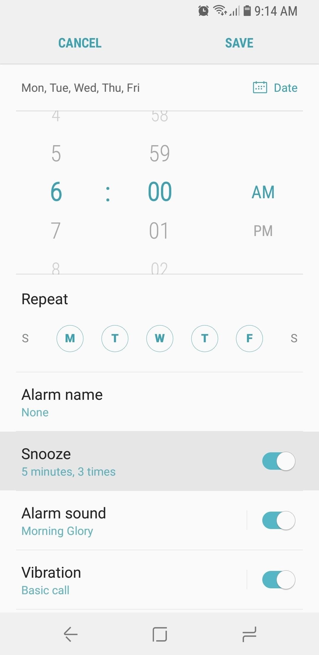 How to Change the Default Snooze Time for Your Alarm on Any Android