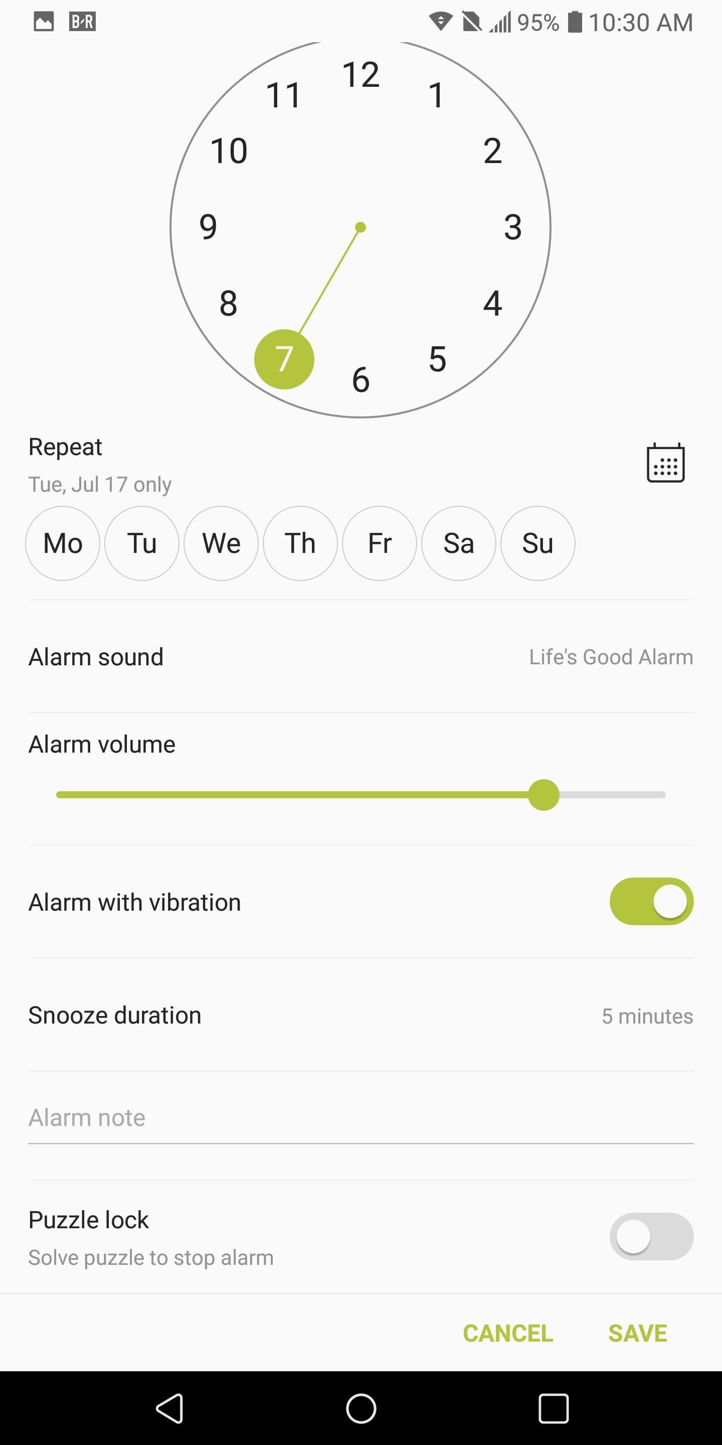 How to Change the Default Snooze Time for Your Alarm on Any Android