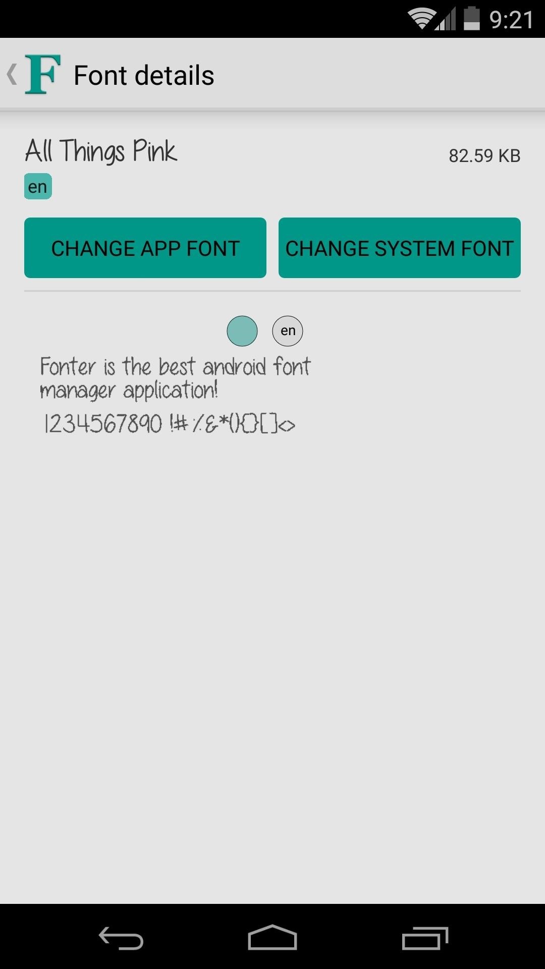 How to Change Fonts on a Per-App Basis for Android