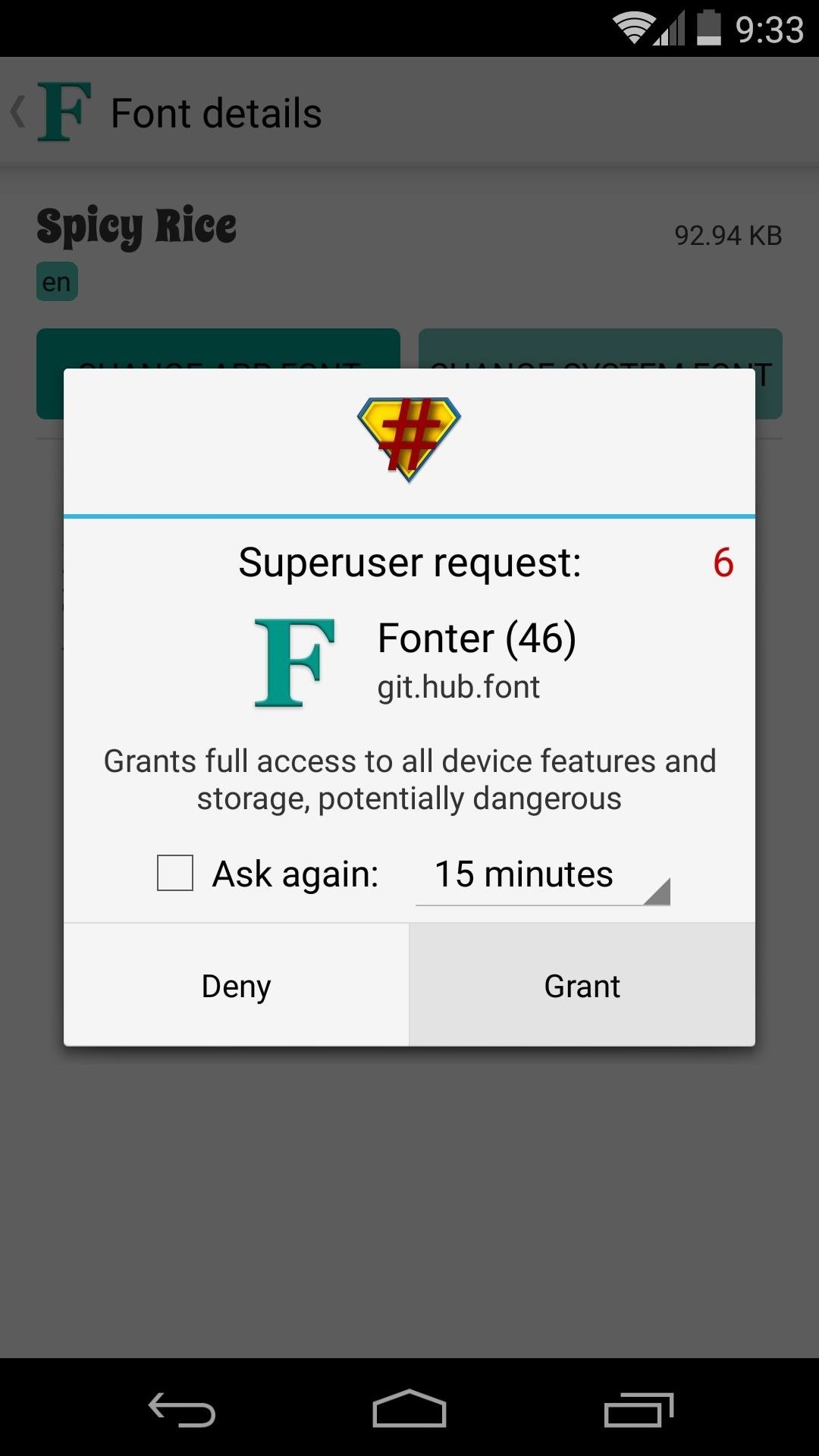 How to Change Fonts on a Per-App Basis for Android