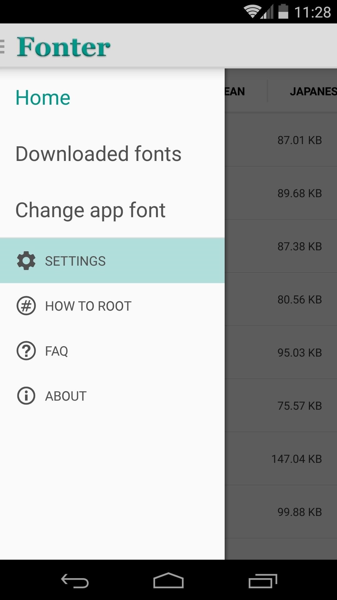 How to Change Fonts on a Per-App Basis for Android