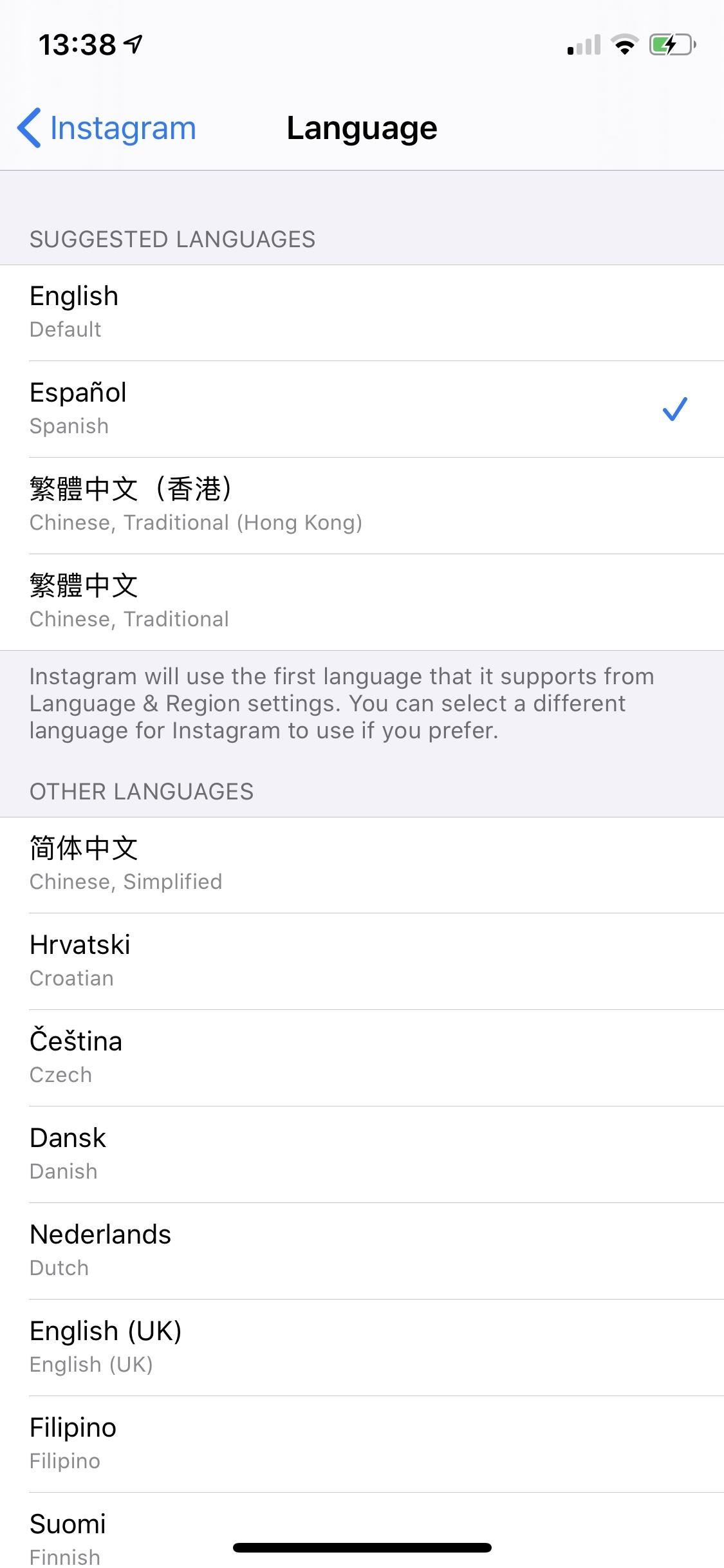 How to Change Languages on a Per-App Basis on Your iPhone in iOS 13