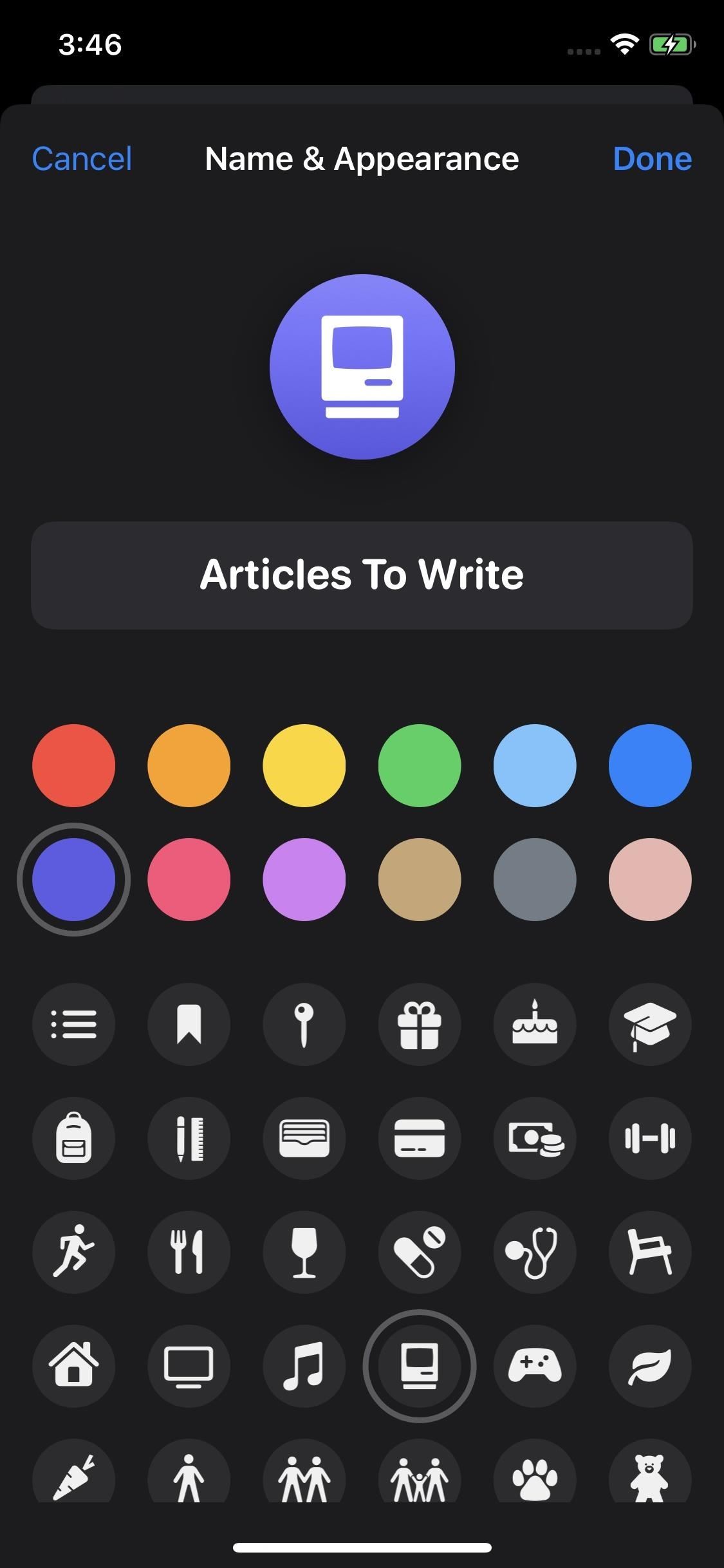 How to Change List Colors & Icons in iOS 13's Reminders App for a More Customized Look