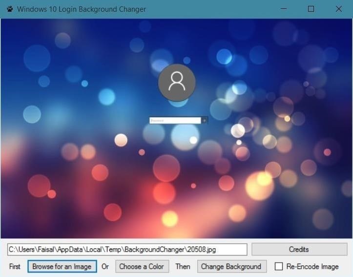 How to Change the Login Screen Background on Windows 10