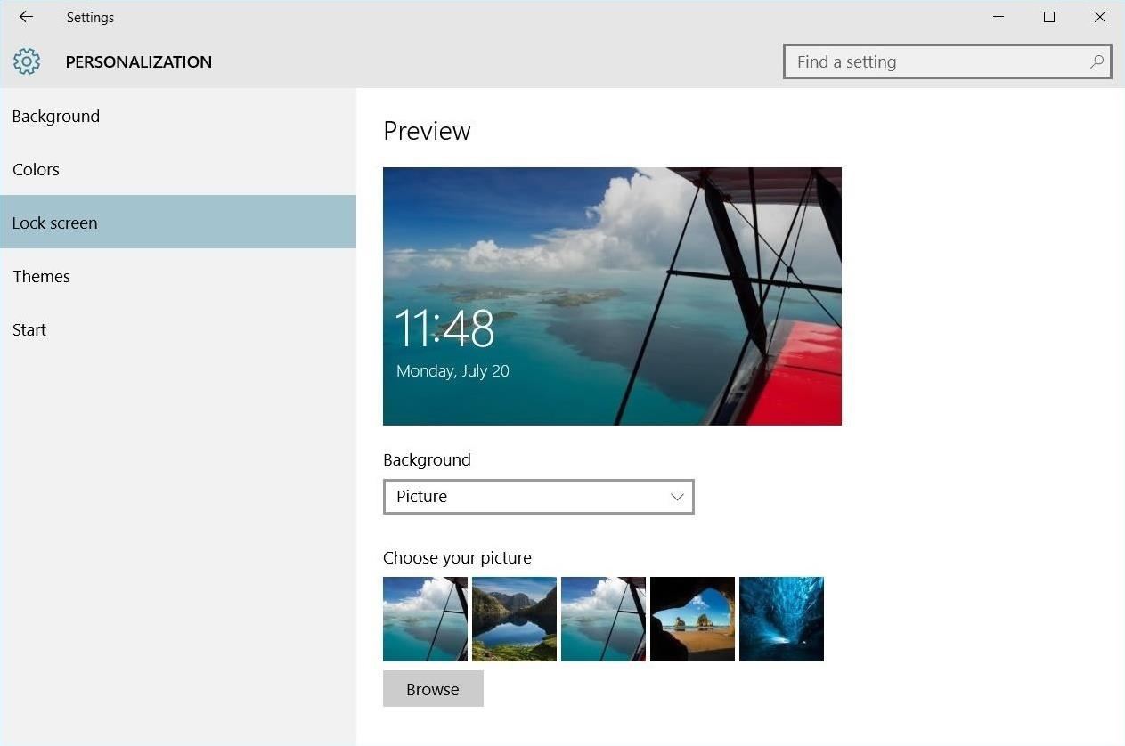 How to Change the Login Screen Background on Windows 10