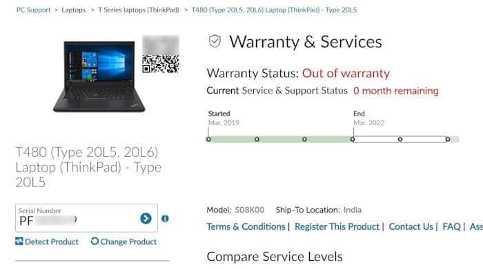 check lenovo laptop warranty pic5