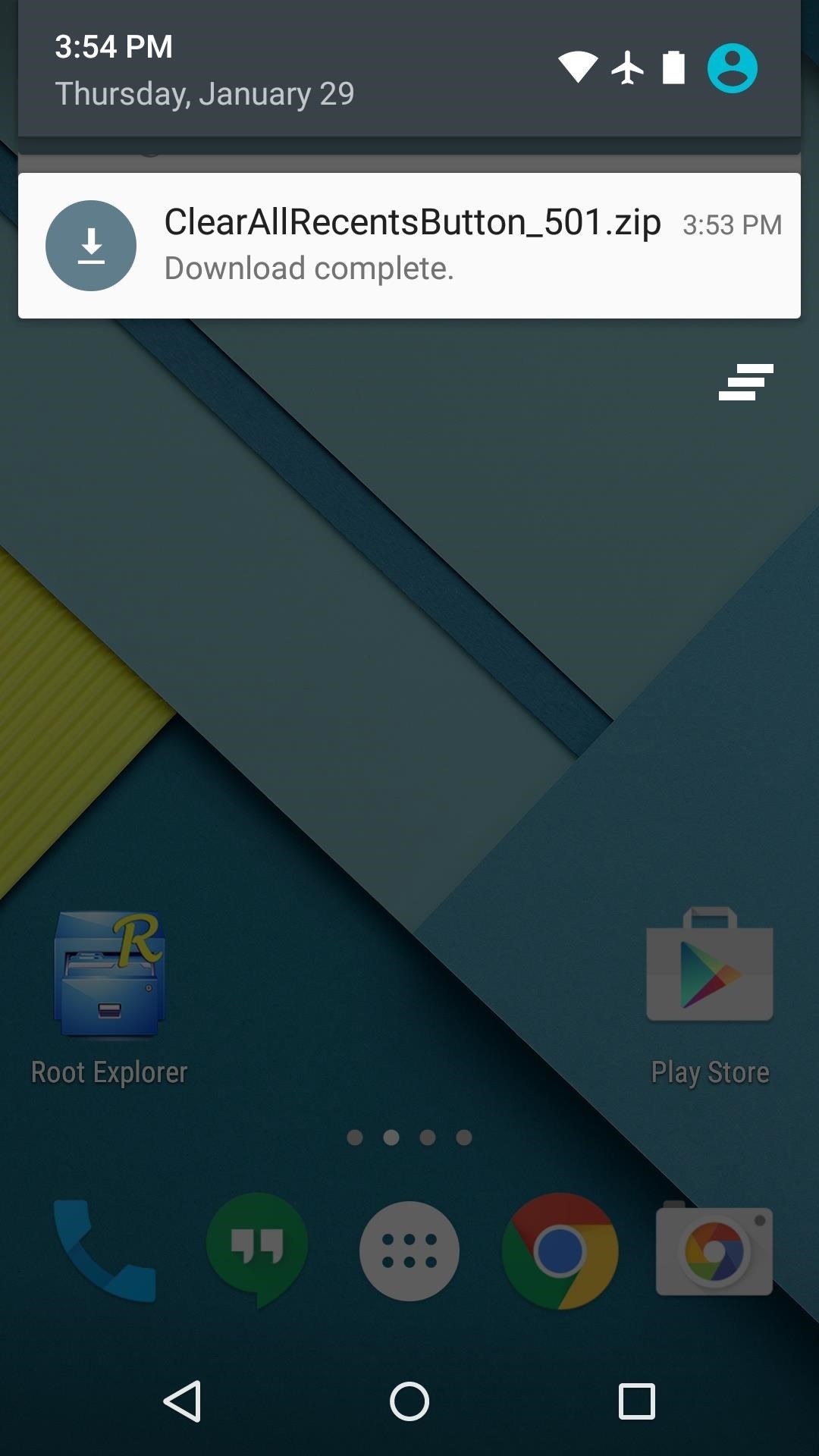 Clear All Items from Your Nexus 5's Overview Screen in Just One Tap