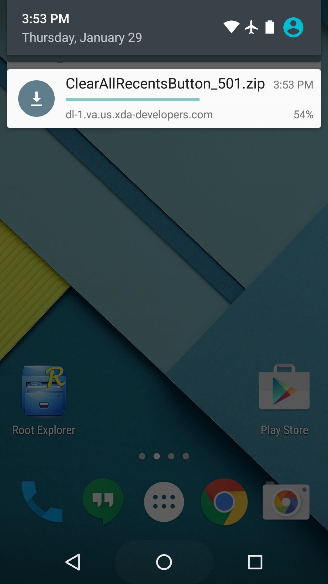 Clear All Items from Your Nexus 5's Overview Screen in Just One Tap