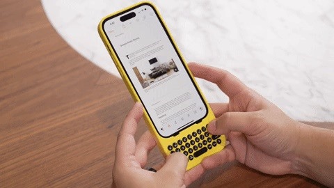 Clicks Gives Your iPhone a Physical Keyboard with Shortcuts, Backlighting, and More