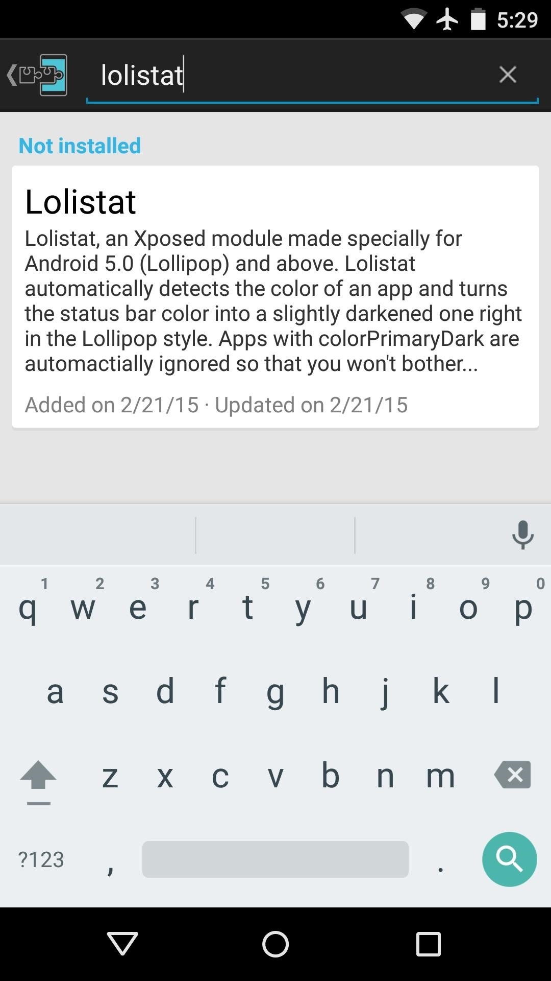 Color Your Status Bar to Match Any App in Android Lollipop