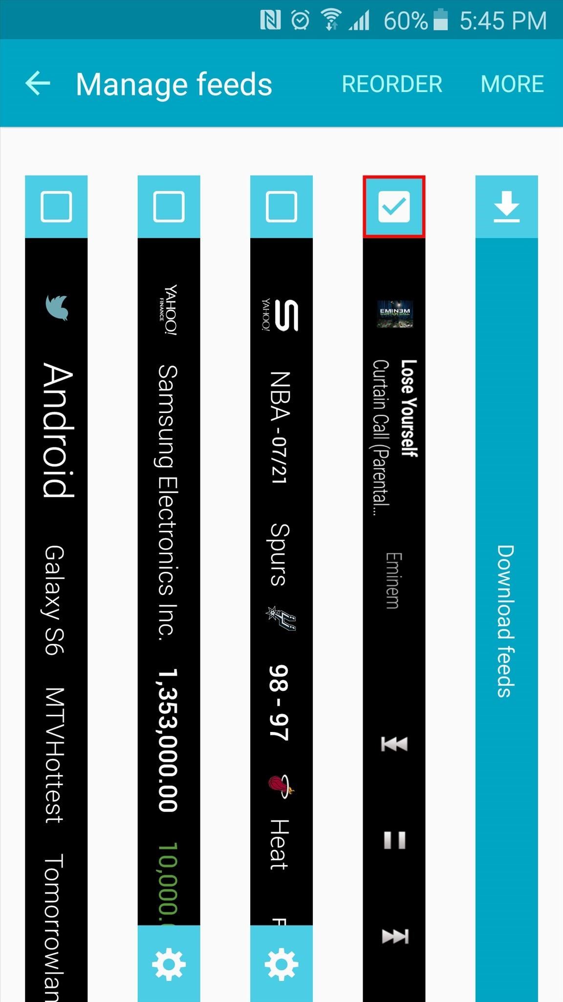 How to Control Music Playback from the Side of Your Galaxy S6 Edge’s Screen