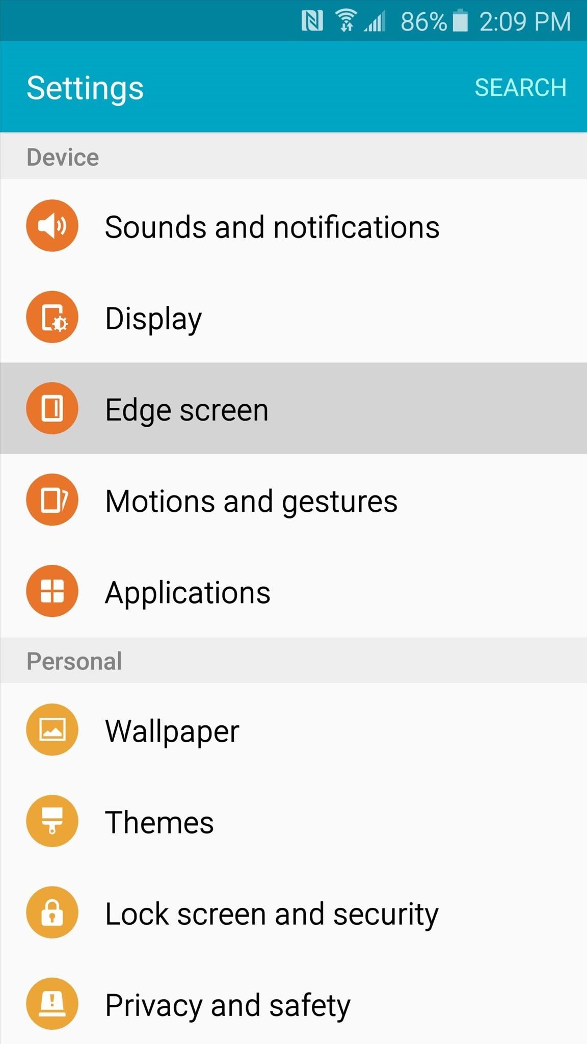 How to Control Music Playback from the Side of Your Galaxy S6 Edge’s Screen