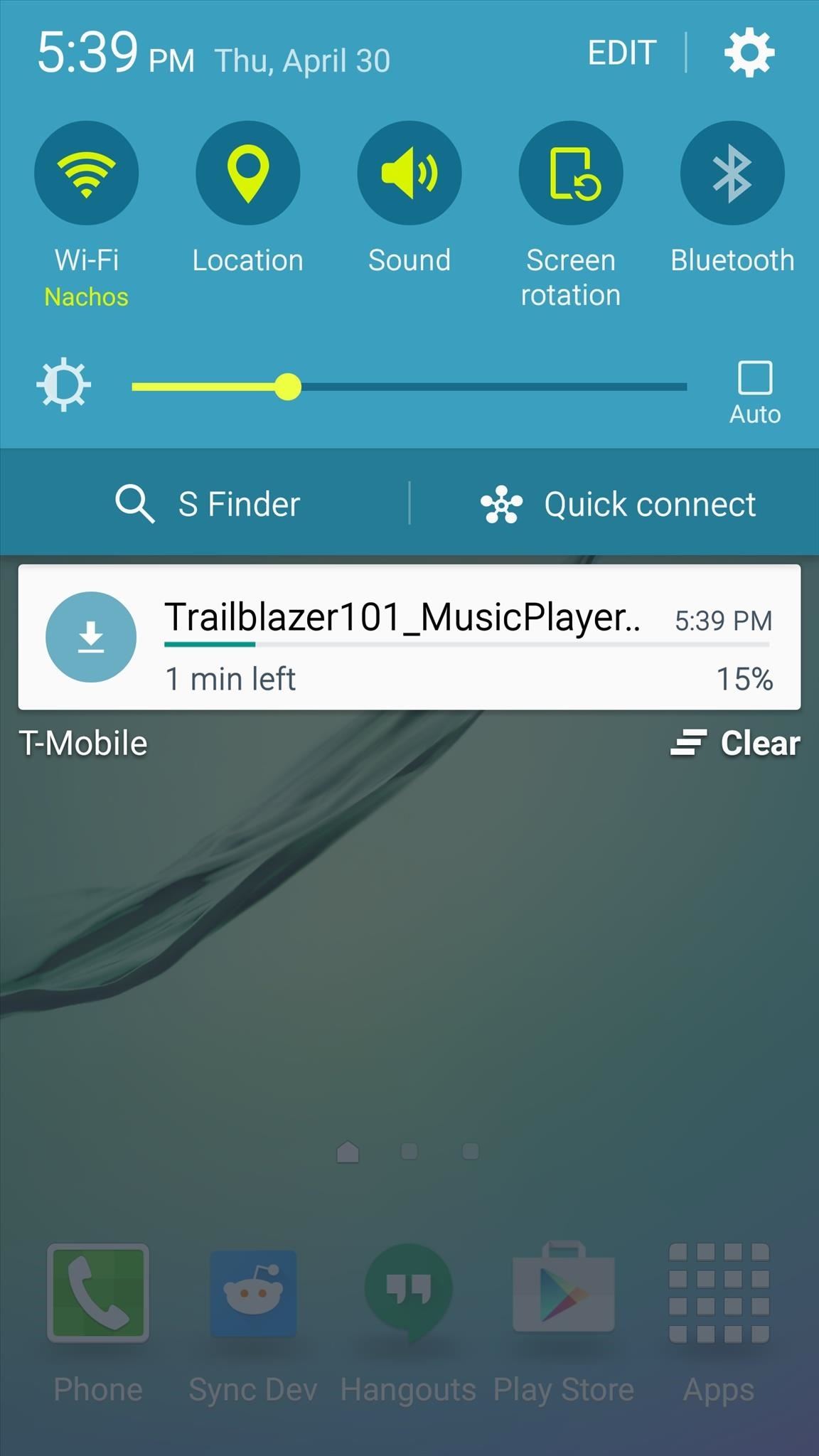 How to Control Music Playback from the Side of Your Galaxy S6 Edge’s Screen