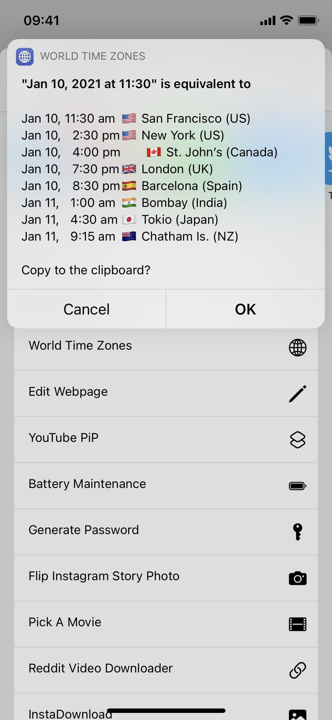 Convert Dates & Times to Different Time Zones on iOS Without Leaving the App You're In