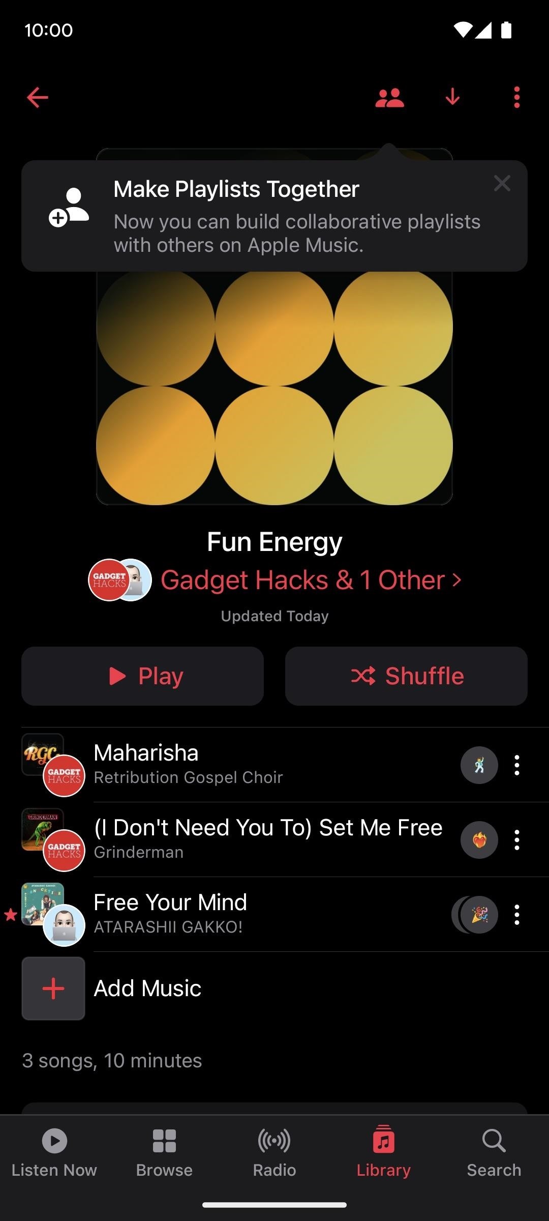 How to Create and Use Collaborative Playlists on Apple Music with Your Friends (Works on iPhone, Android, and More)