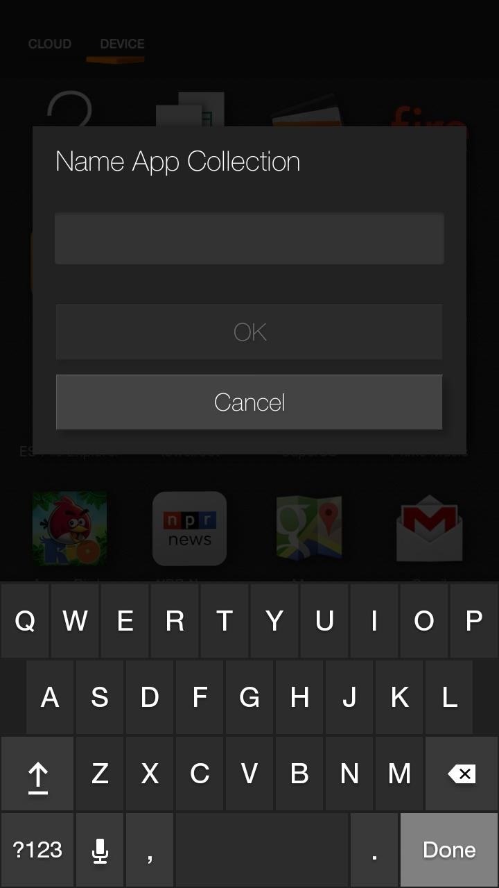 How to Create App Folders on the Amazon Fire Phone