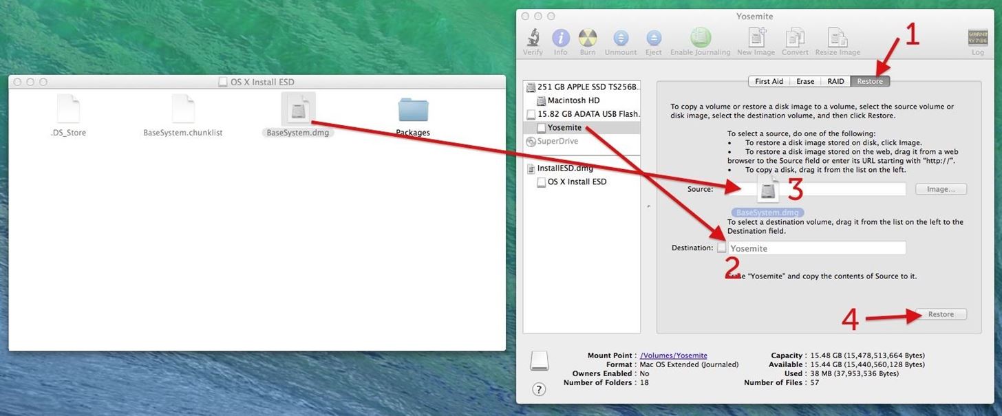 How to Create a Bootable Install USB Drive of Mac OS X 10.10 Yosemite