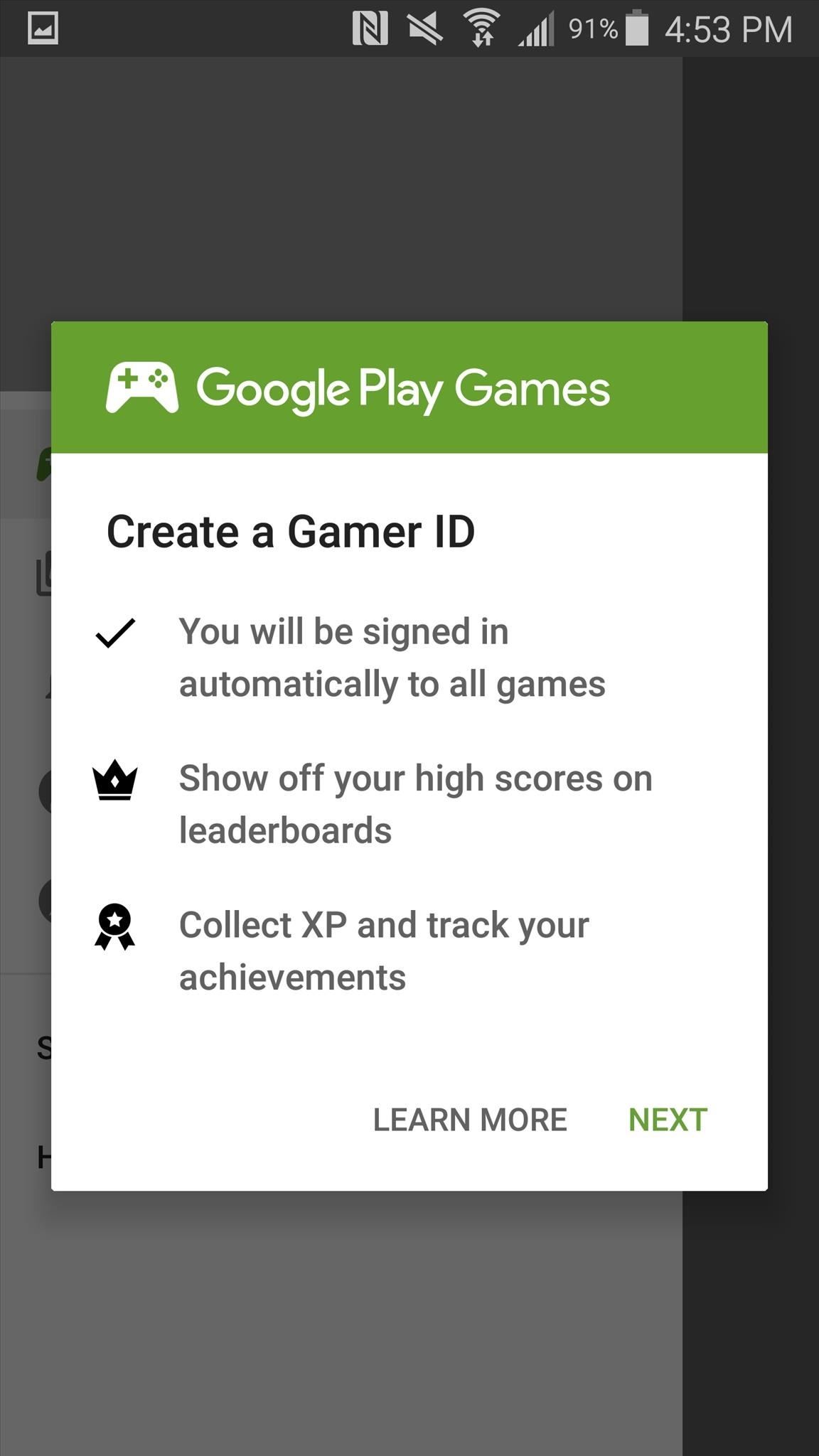 How to Create a Gamertag in Google Play Games