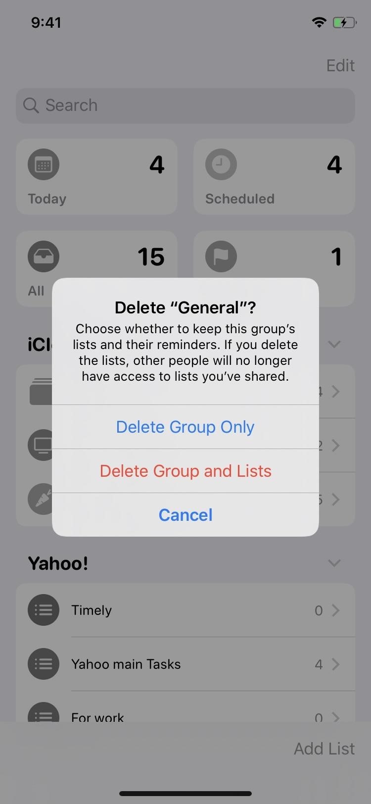 How to Create Grouped Lists in iOS 13's Reminders App to Keep Things More Organized