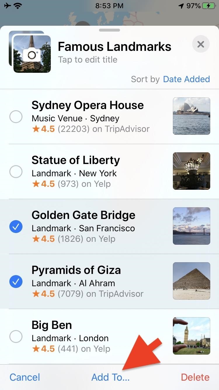 How to Create Lists of Locations Using Collections in Apple Maps for iOS 13