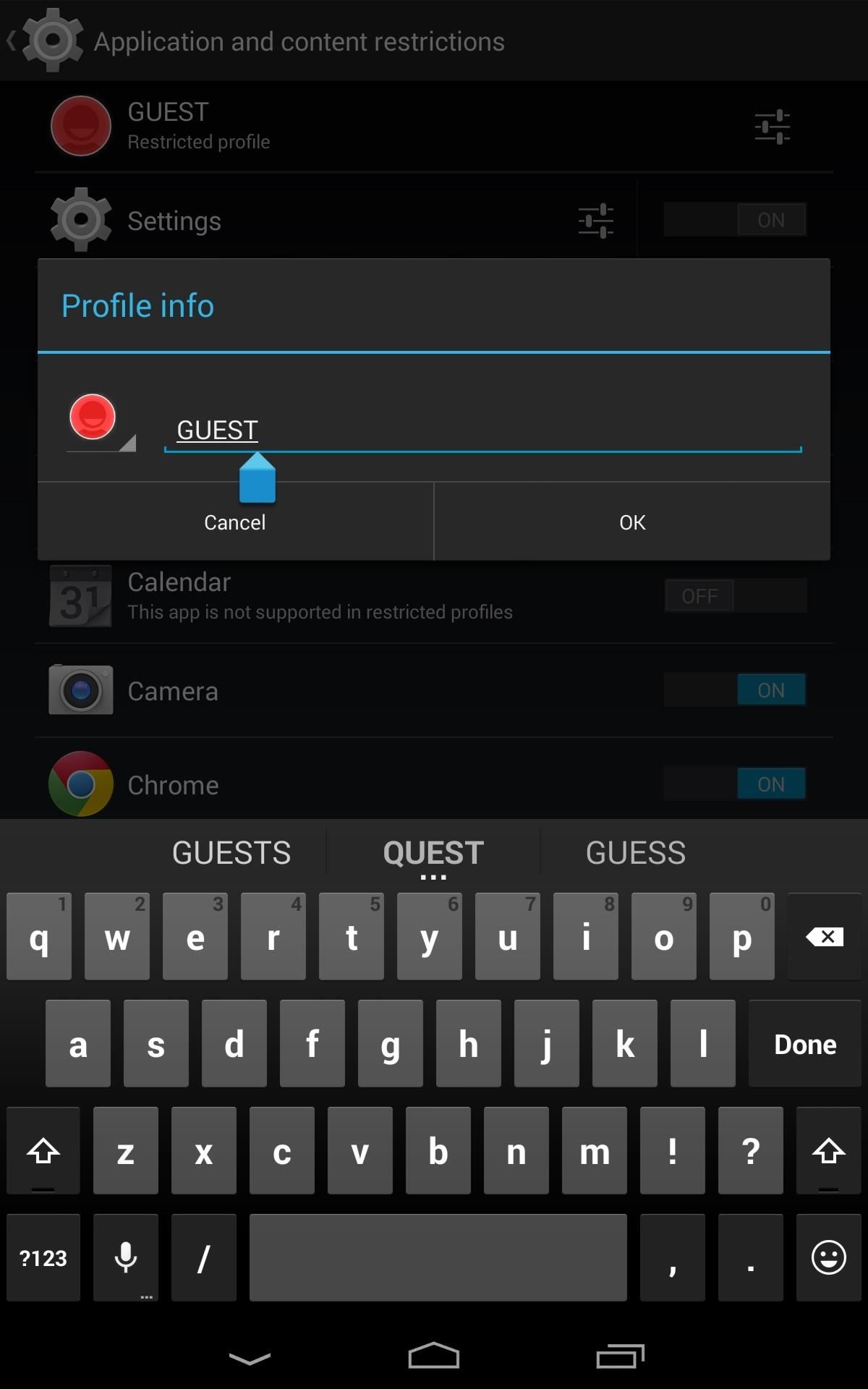 How to Create Restricted Profiles on Your Nexus 7 for Guest Users