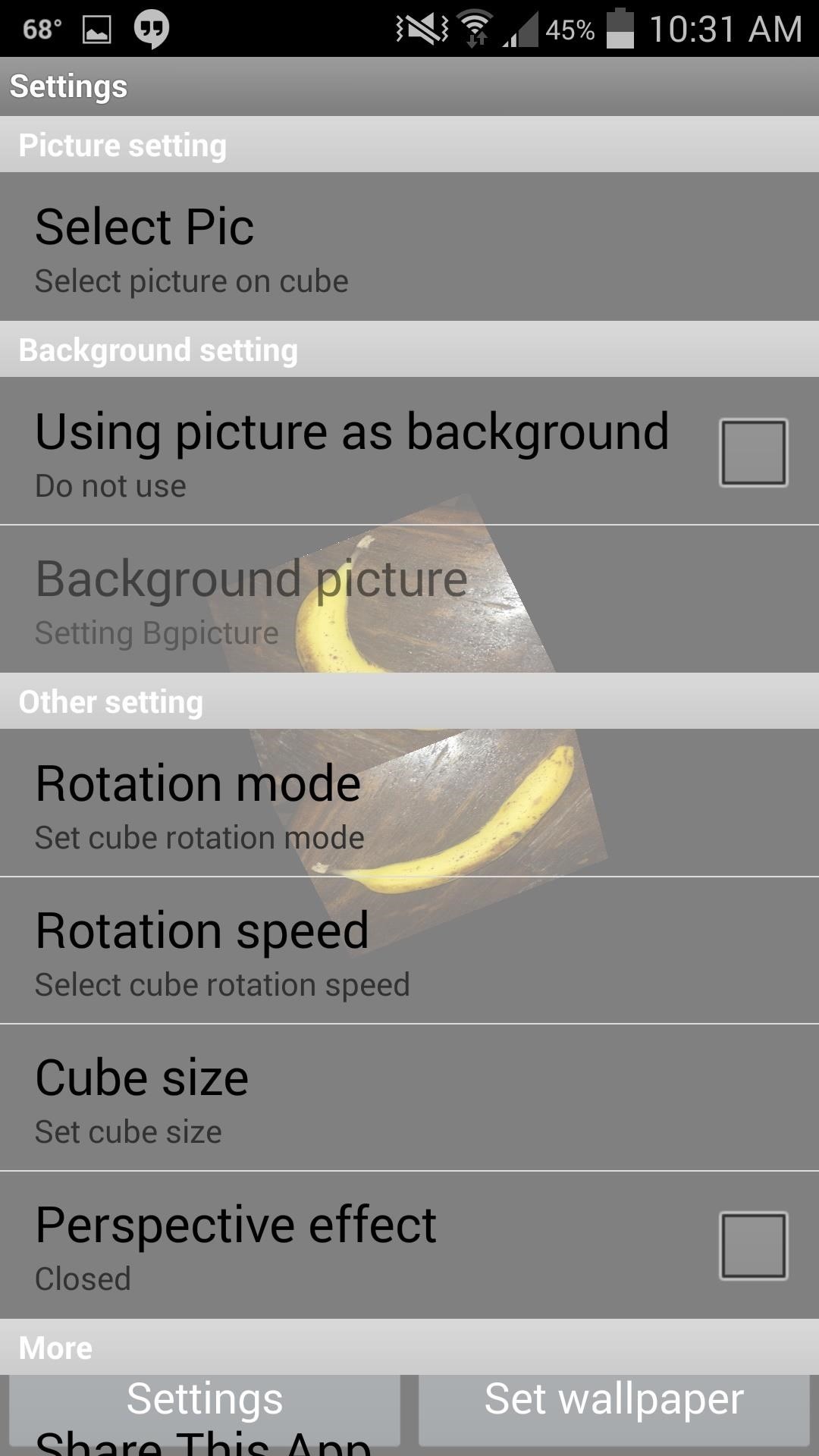 How to Create a Rotating 3D Cube Live Wallpaper on Your Galaxy S4