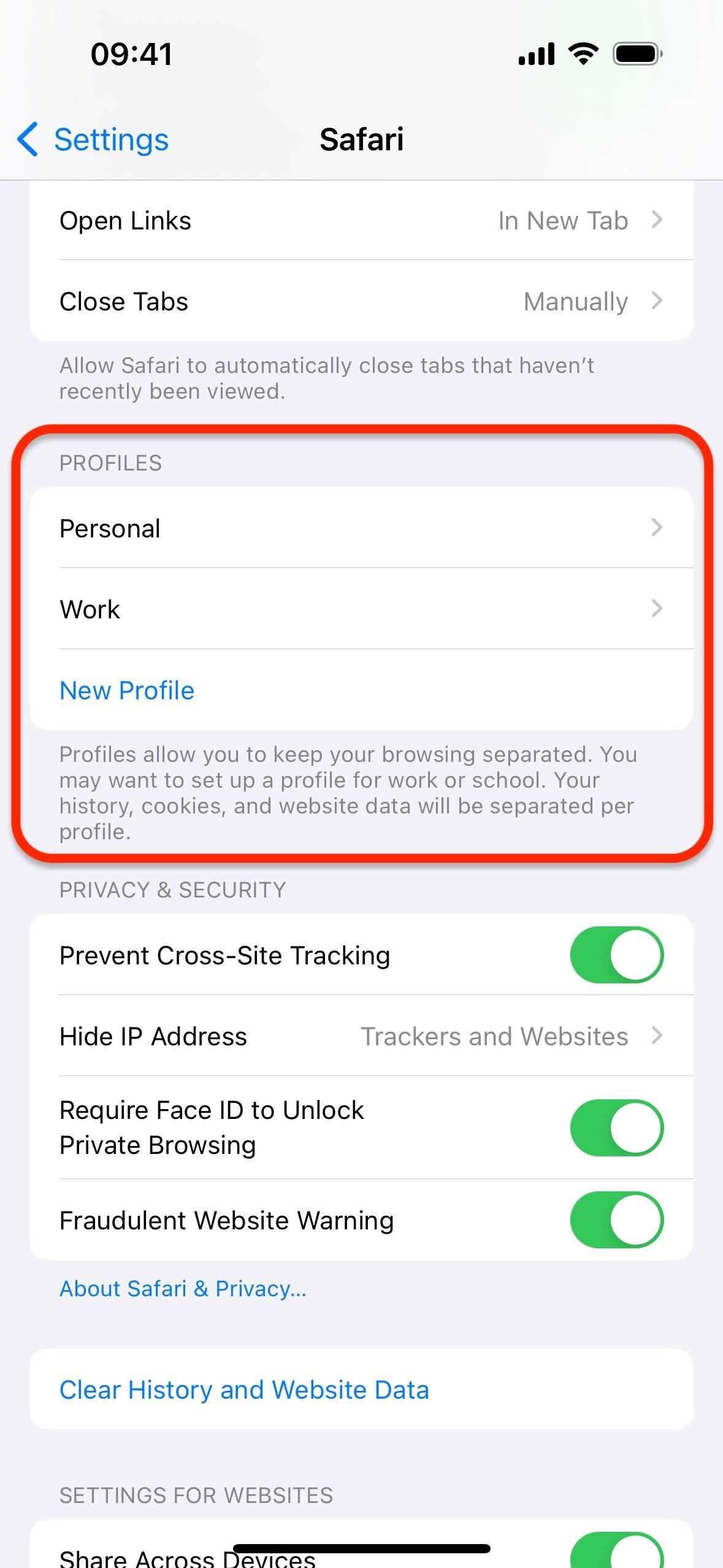 Create Safari Profiles to Separate Browsing Activity for Personal, Work, and Other Topics on Your iPhone or iPad