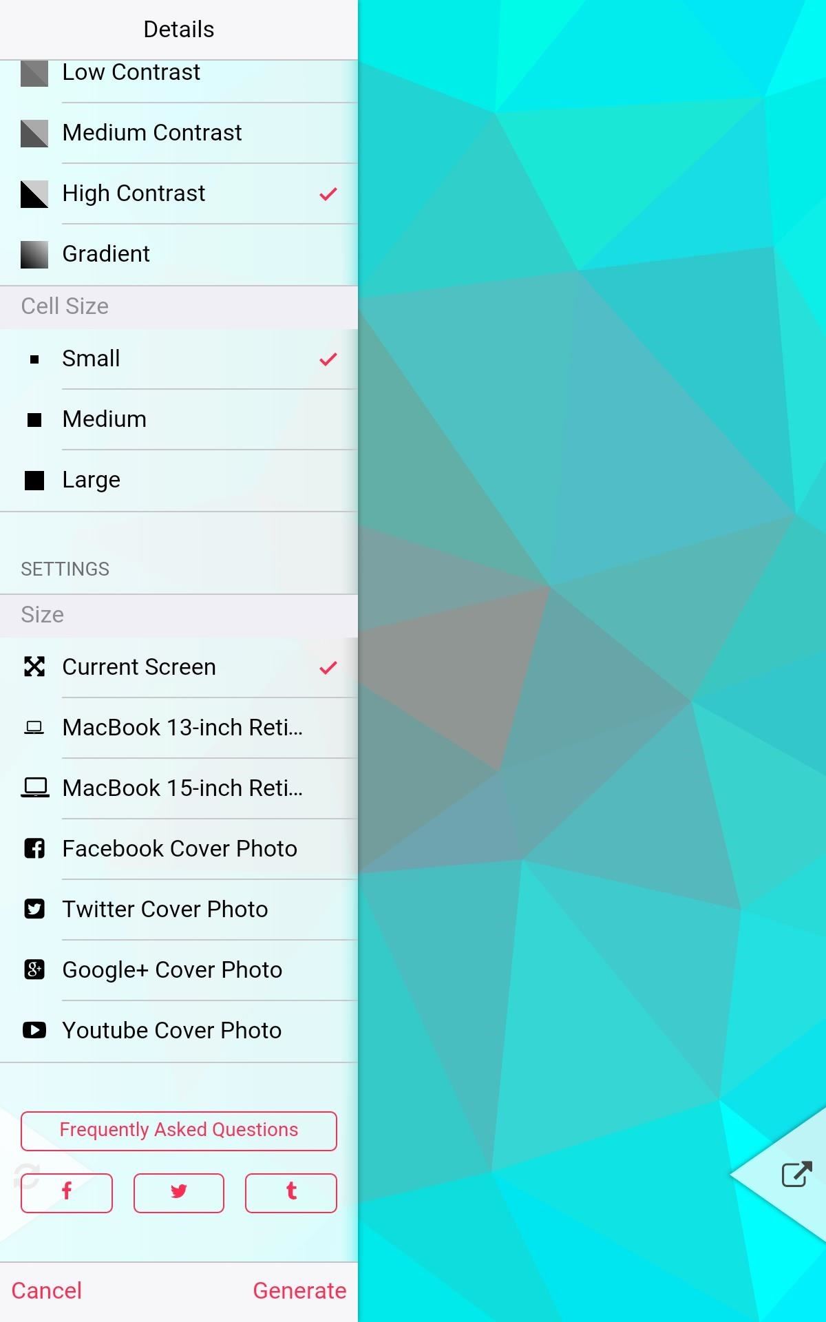 Create Your Own Custom, Polygon-Shaped Wallpapers for Android