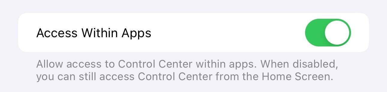 Customize and Use Control Center on Your iPhone for Quick Access to Your Most-Used Apps, Features, and Settings