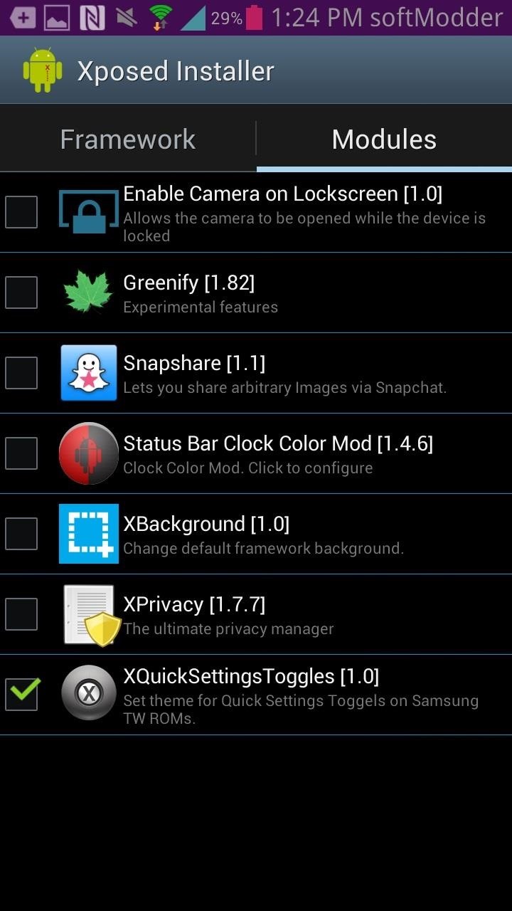 How to Customize Quick Settings Toggles with Colors, Photos, & New Icons on a Samsung Galaxy Note 2