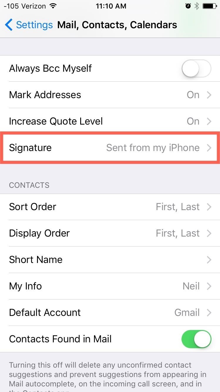 How to Customize Your iPhone's Email Signature—The Ultimate Guide