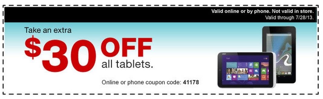 Deal Alert: Get $30 Off the New Nexus 7 Now Until Sunday, 7/28