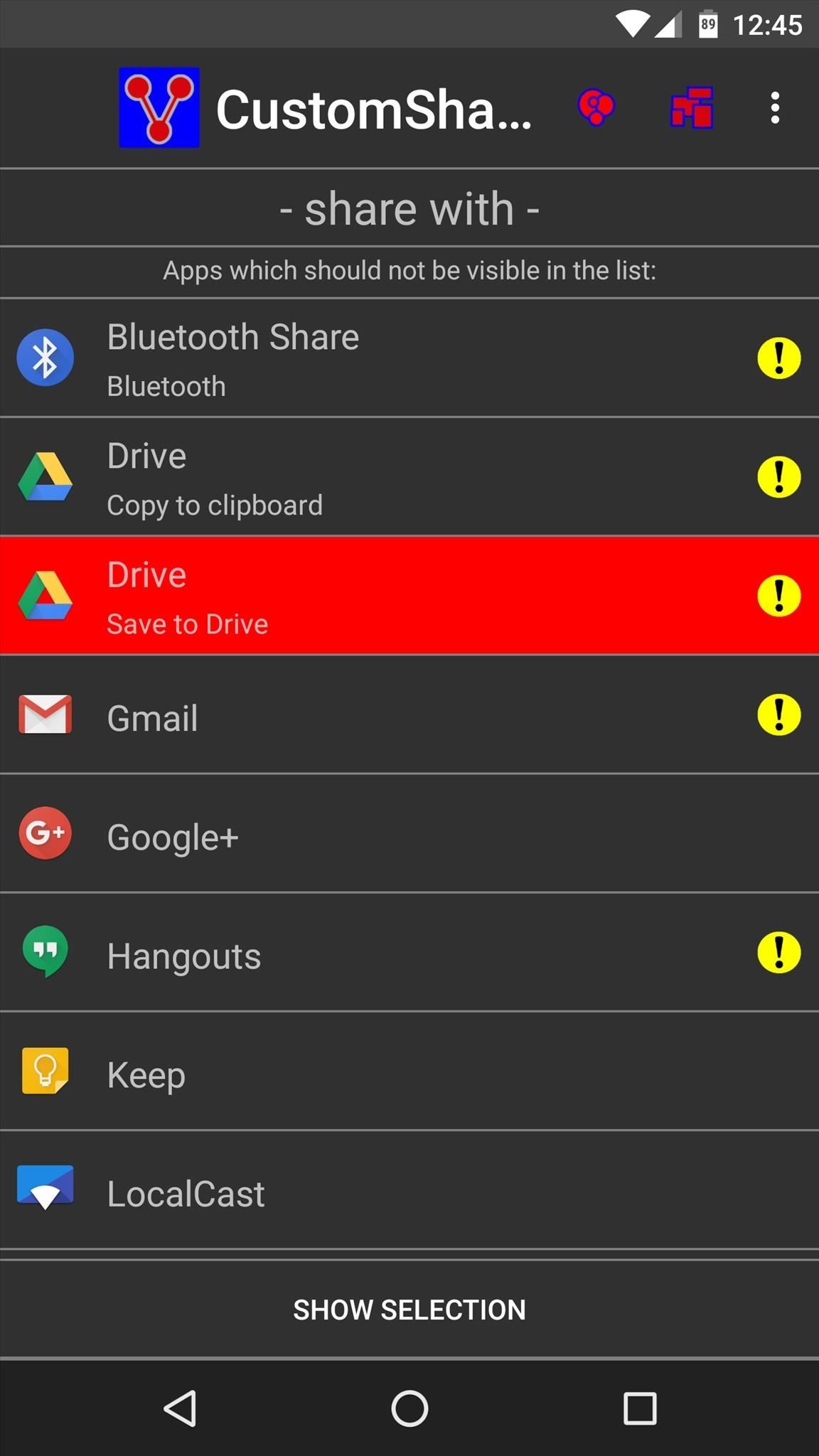 Declutter Your Share Menu on Android Marshmallow