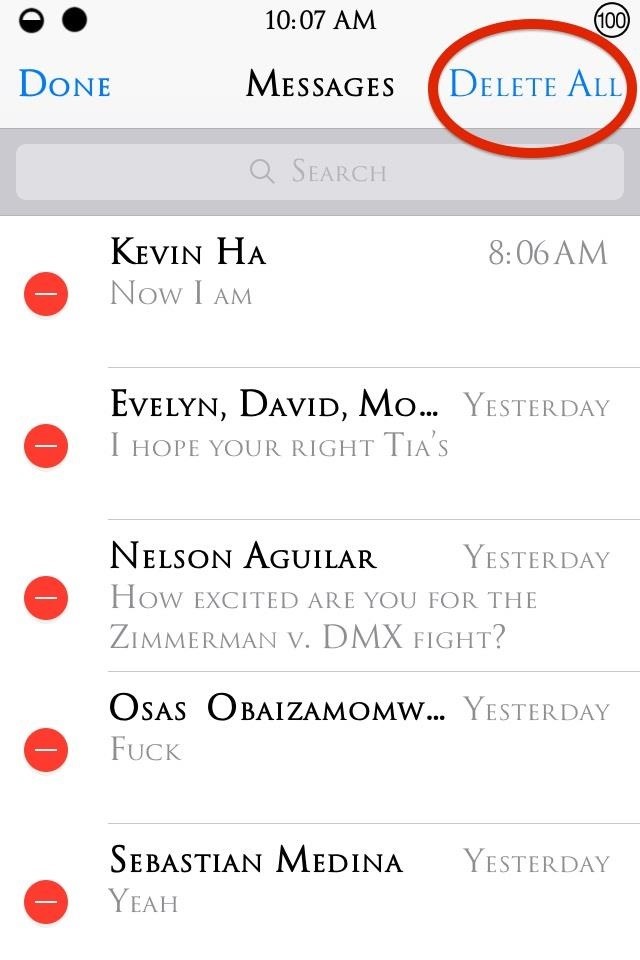 How to Delete All Messages at the Same Time on Your iPhone