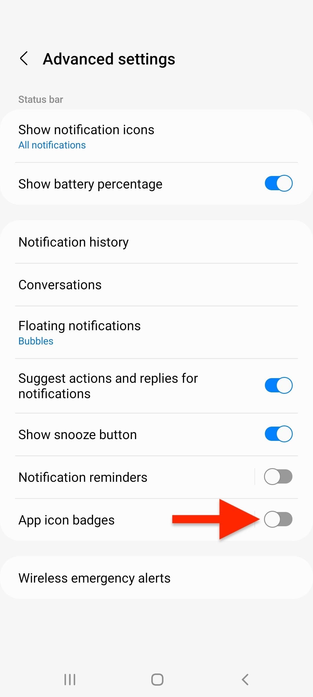 How to Disable App Icon Badges and Unread Notification Counts on Your Samsung Galaxy Smartphone