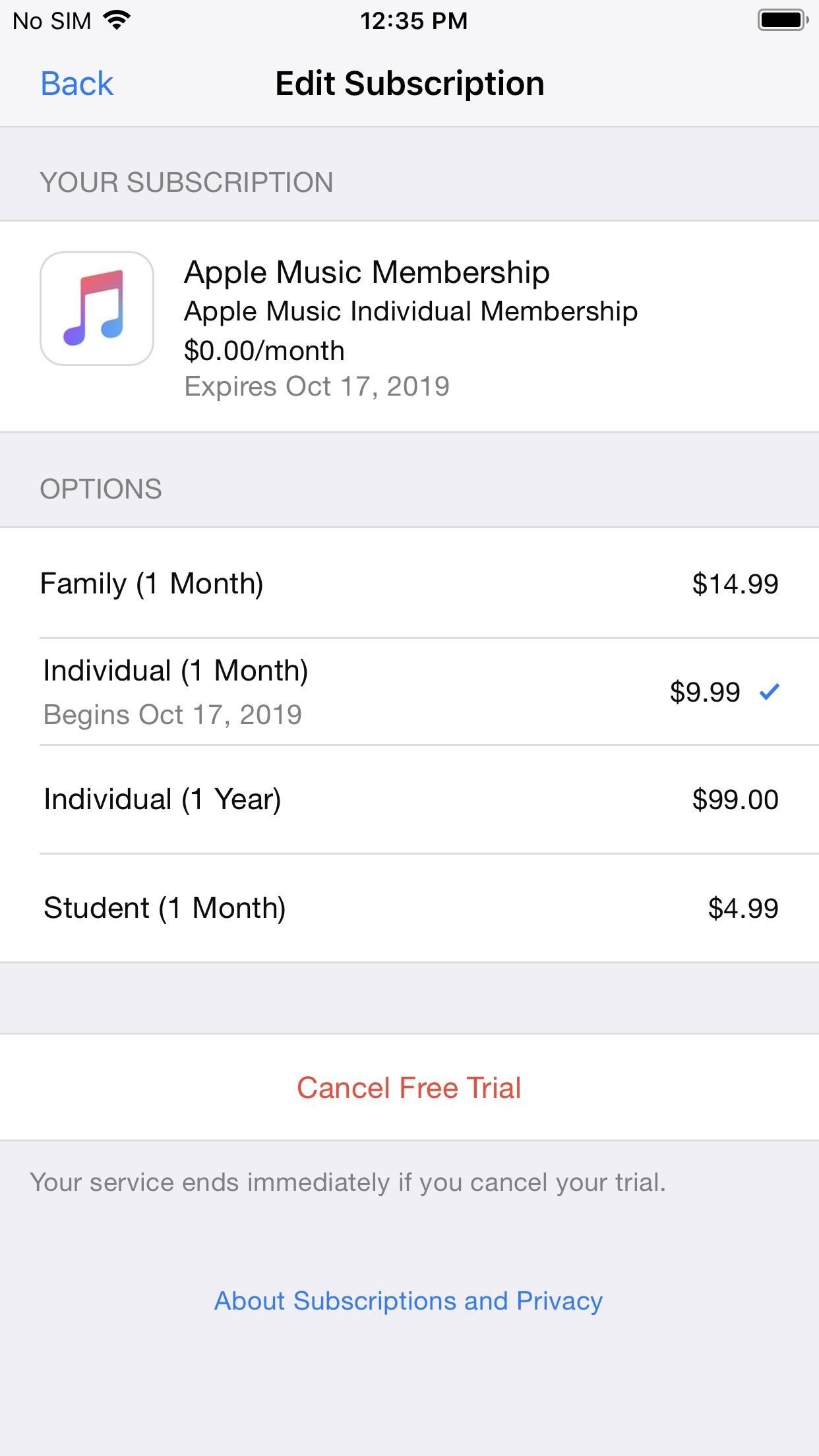 How to Disable Apple Music's Auto-Renewal for Free Trials So You Don't Get Charged