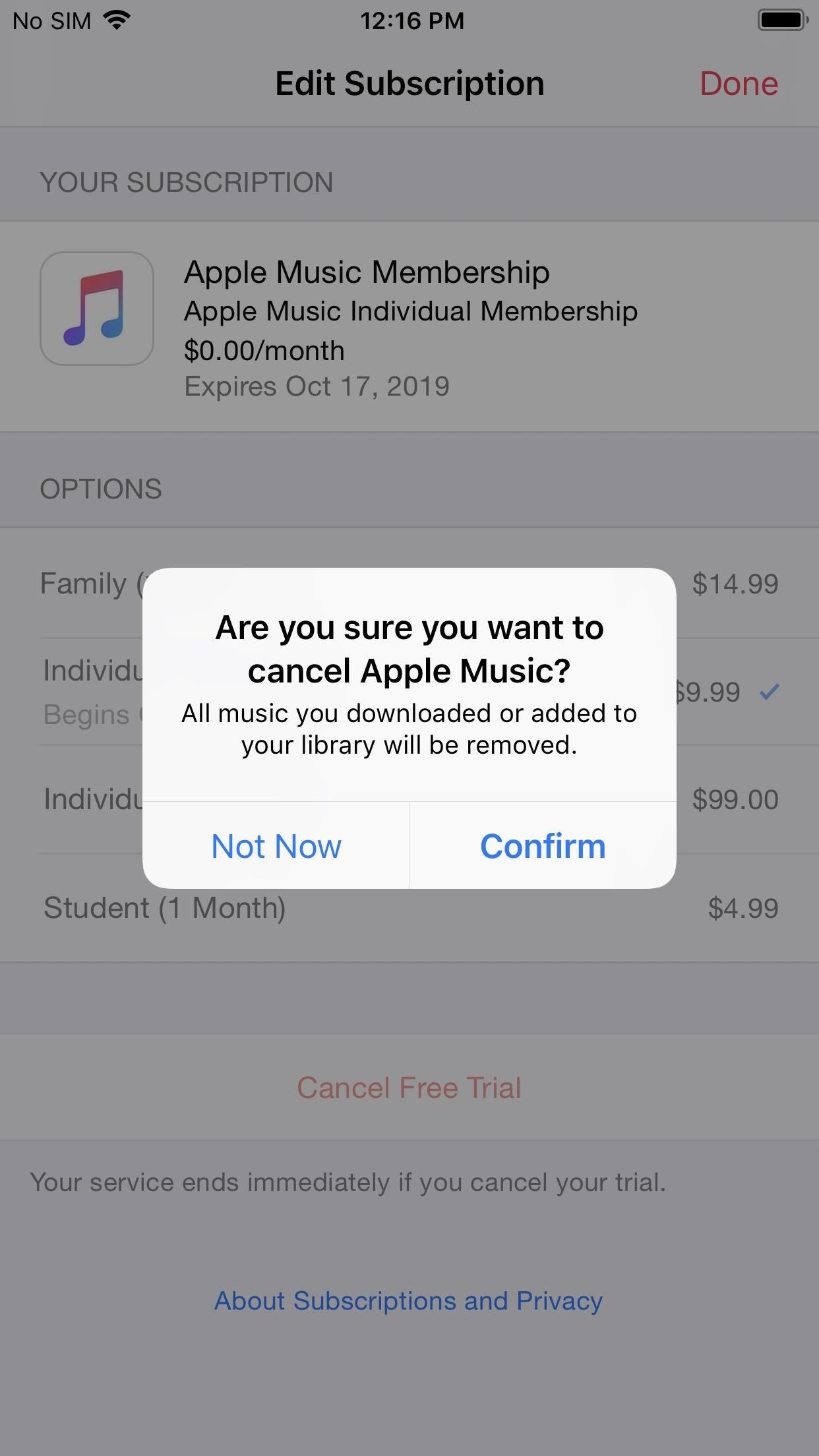 How to Disable Apple Music's Auto-Renewal for Free Trials So You Don't Get Charged