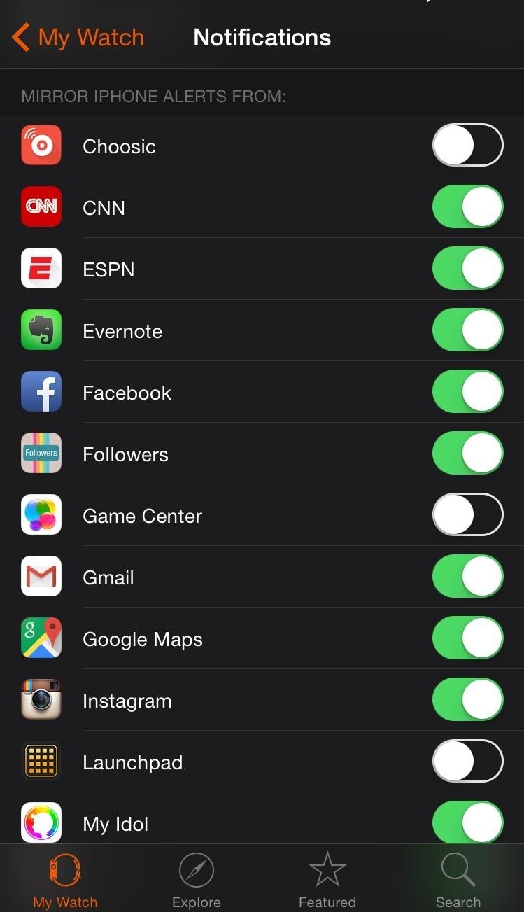 How to Disable or Mute Annoying App Notifications on the Apple Watch