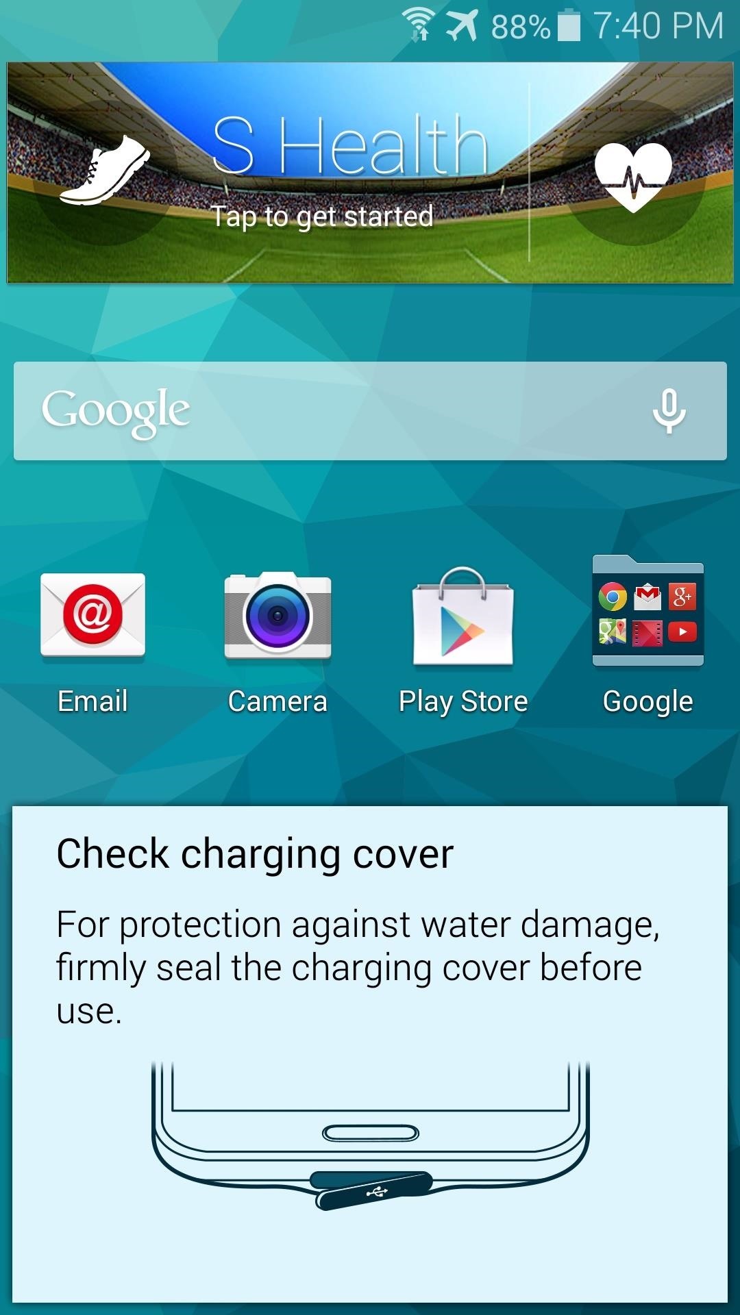 How to Disable Those Annoying "Water Damage" Popup Reminders on Your Galaxy S5