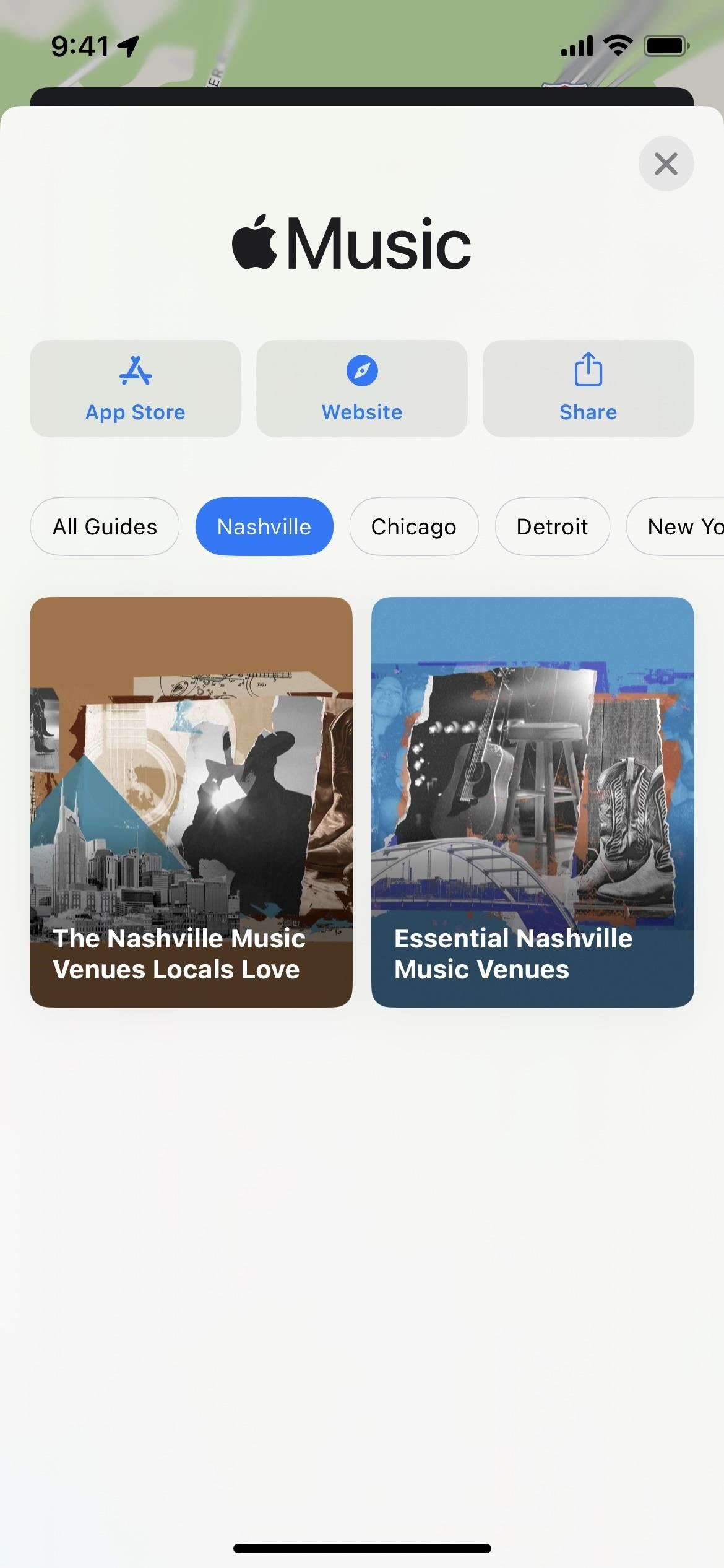 Discover Nearby Concerts and Music Venues with Apple Maps and Apple Music on Your iPhone