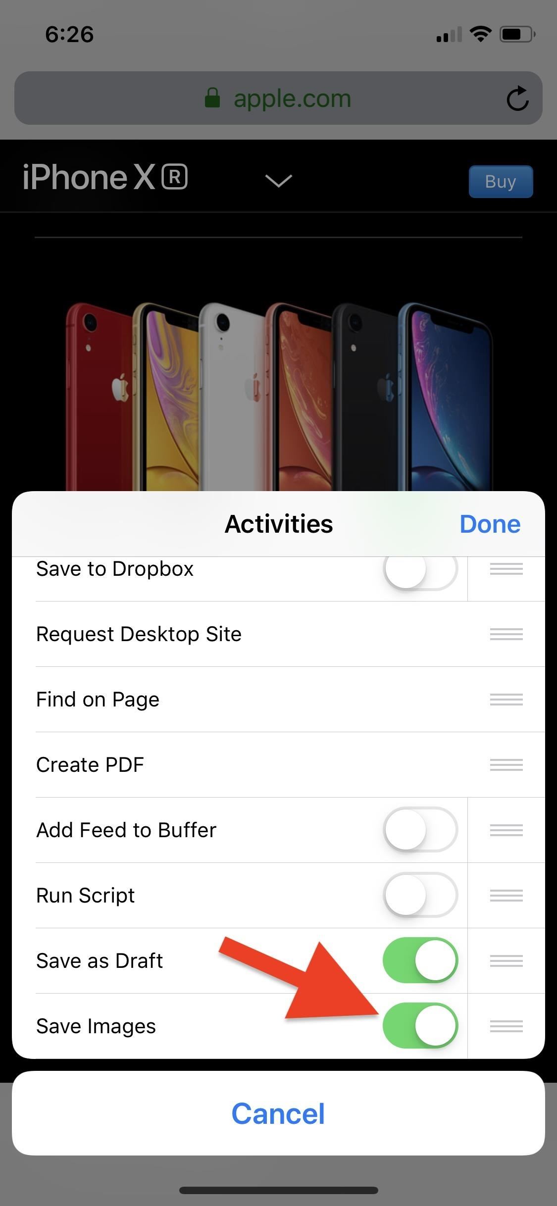 How to Download Images on Your iPhone When a Site on Safari Won't Let You