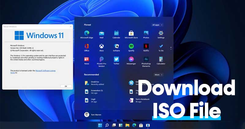 Download Windows 11 ISO Free Full Version (64 Bit)