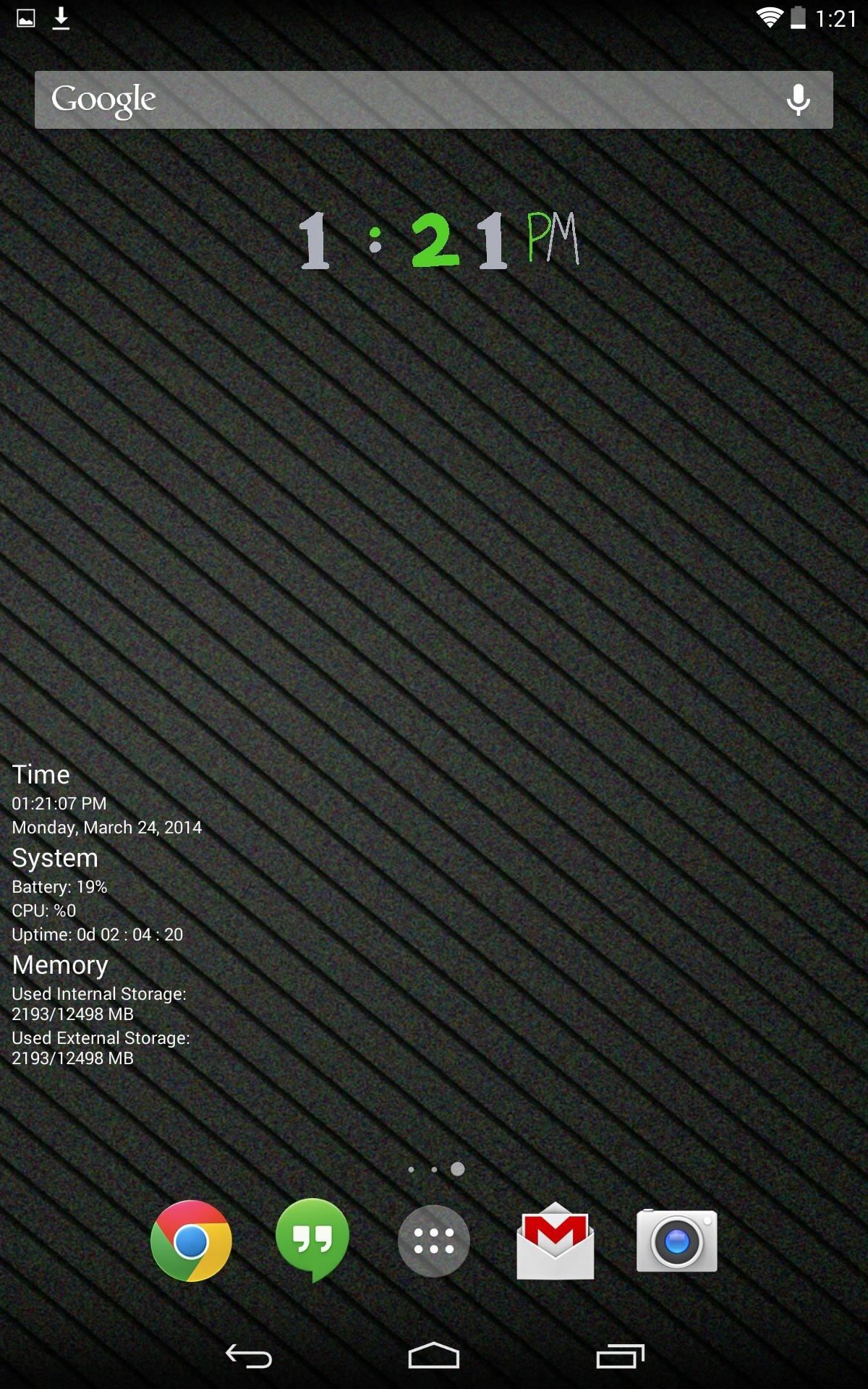 How to Draw Your Own Personal Clock Widget for the Nexus 7