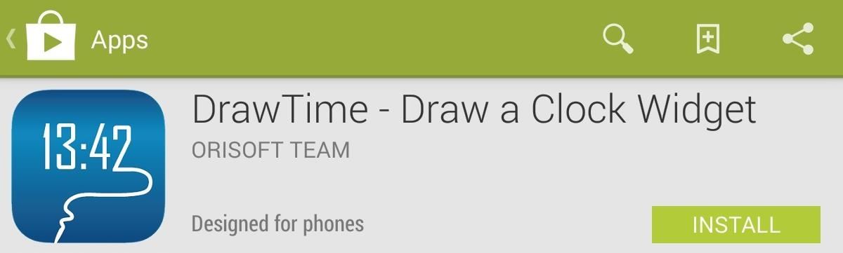 How to Draw Your Own Personal Clock Widget for the Nexus 7