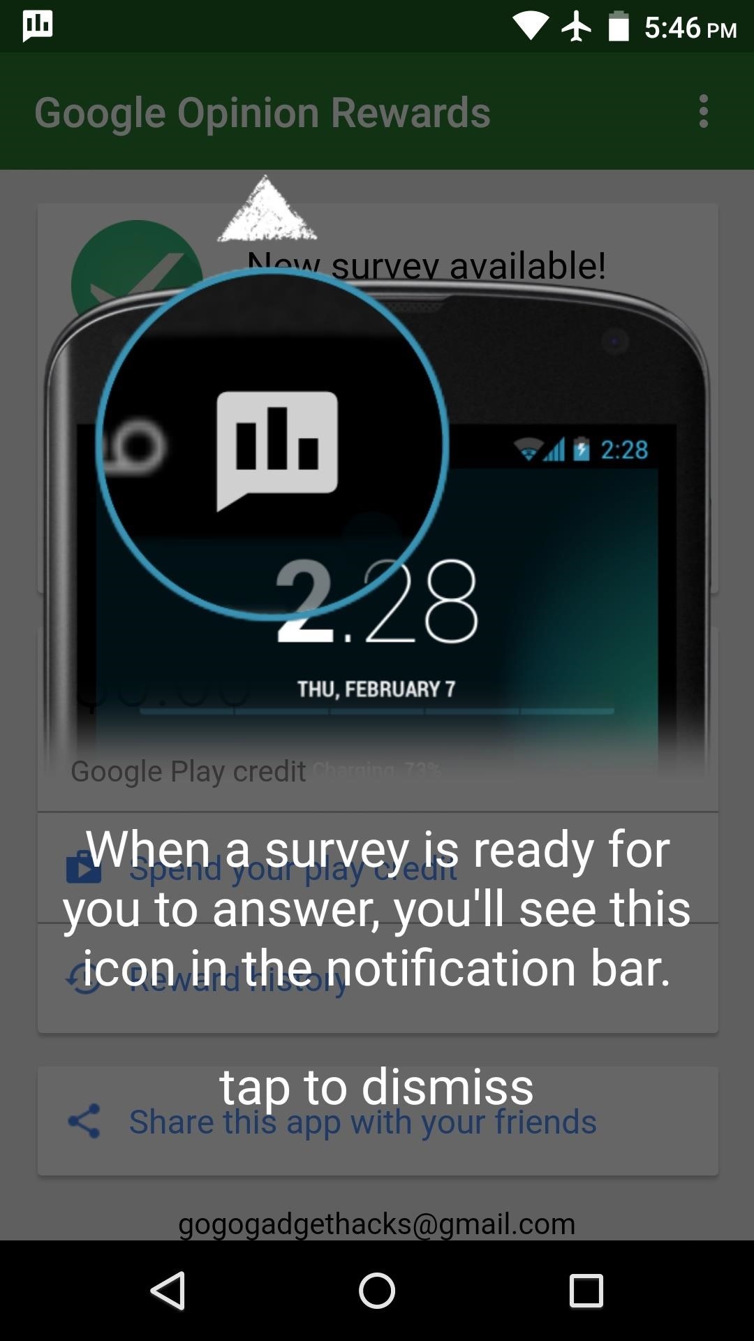 How to Earn Free Google Play Credits on Android by Filling Out Surveys