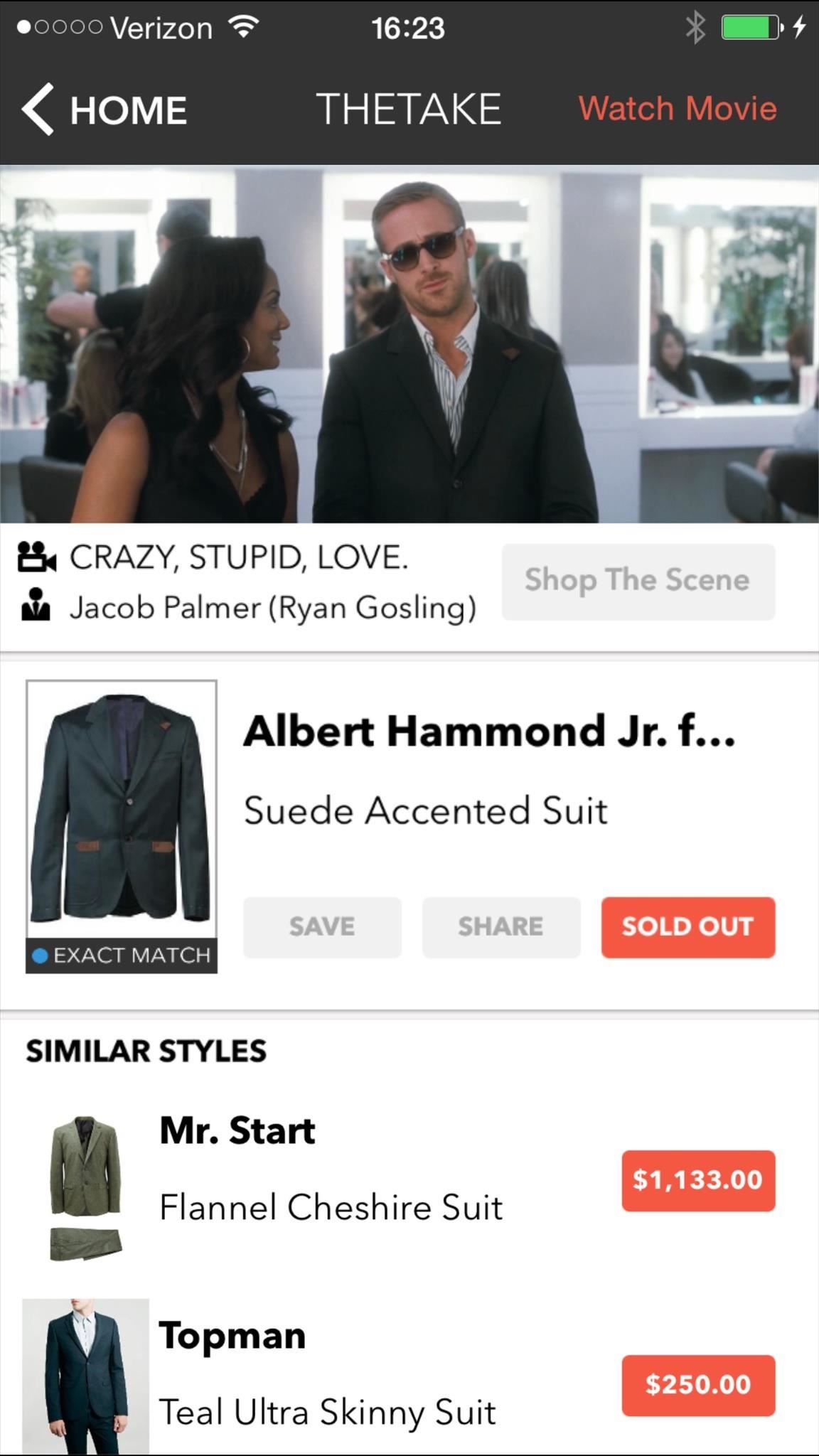 The Easiest Way to Find Clothing & Accessories That Celebs Wear in Movies